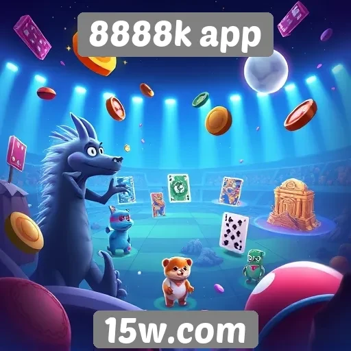 Plataforma de jogos 8888k app oferece diversidade de jogos