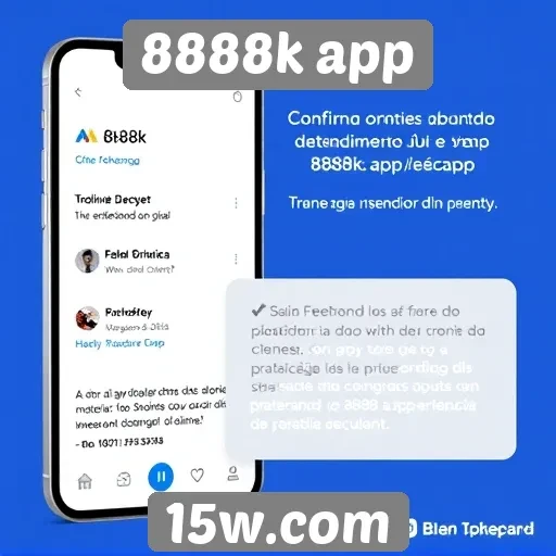Feedback dos usuários sobre o atendimento do 8888k app